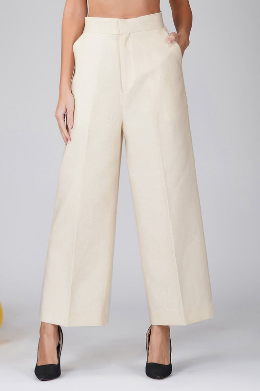 Vegan Cream Pants