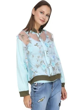 Organza Boomer Jacket