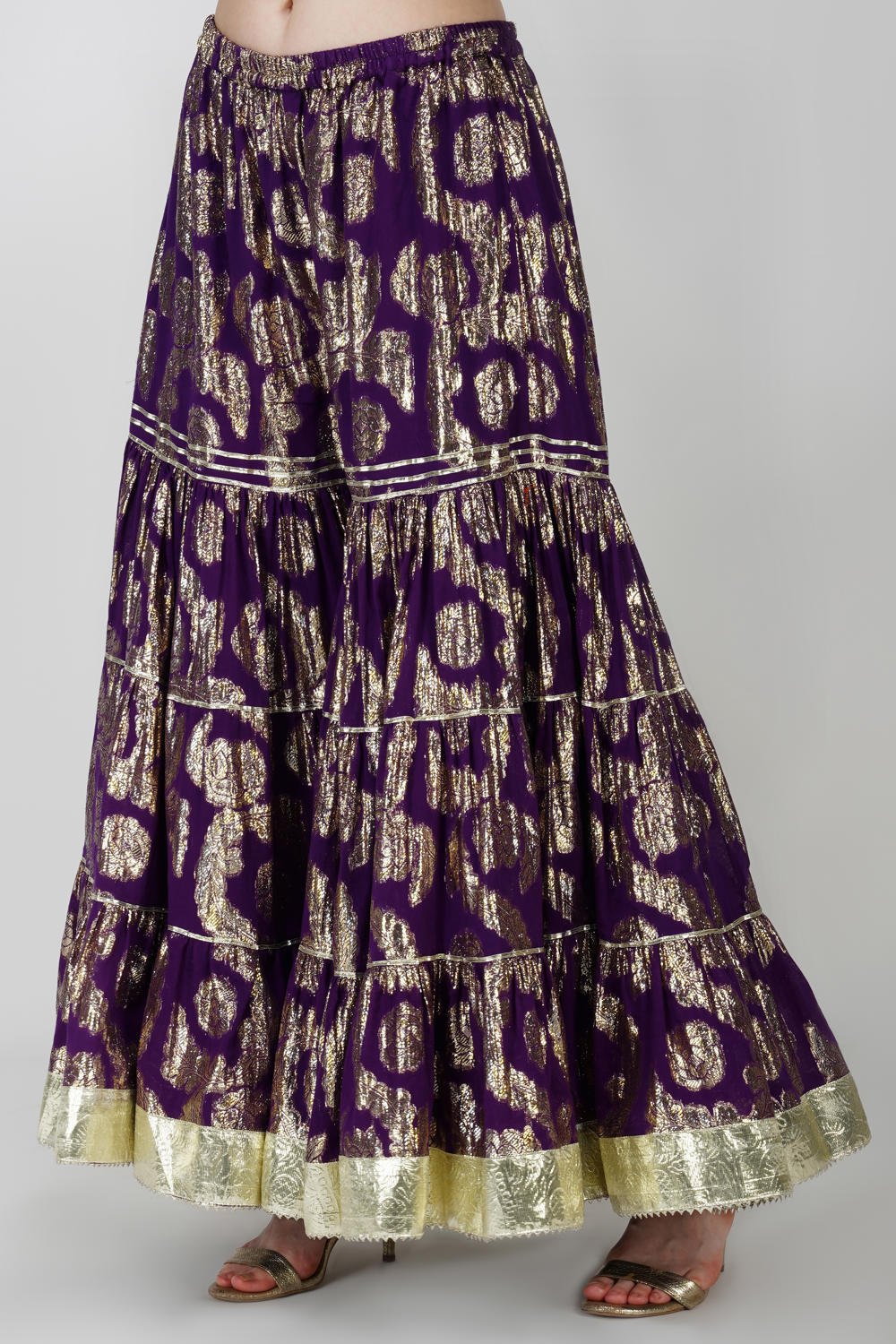 Imperial Purple Garara Ensemble