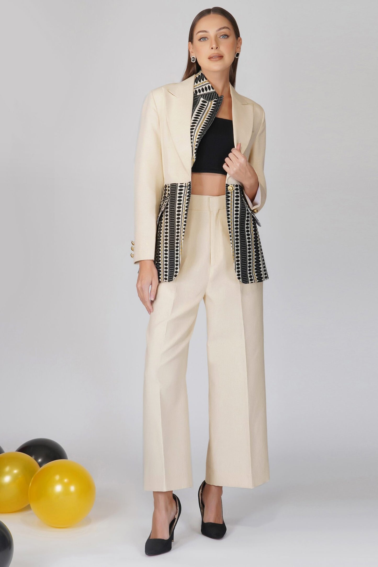 Half n Half Blazer