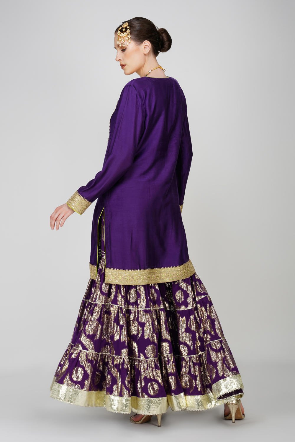 Imperial Purple Garara Ensemble
