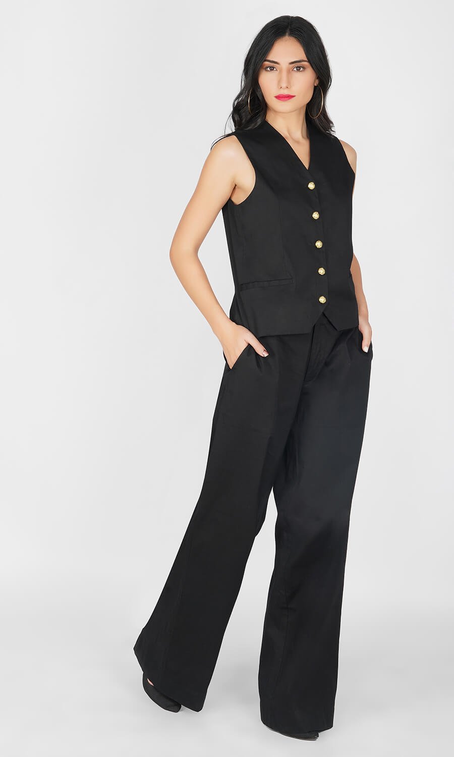 Kovet Black Formal Pant