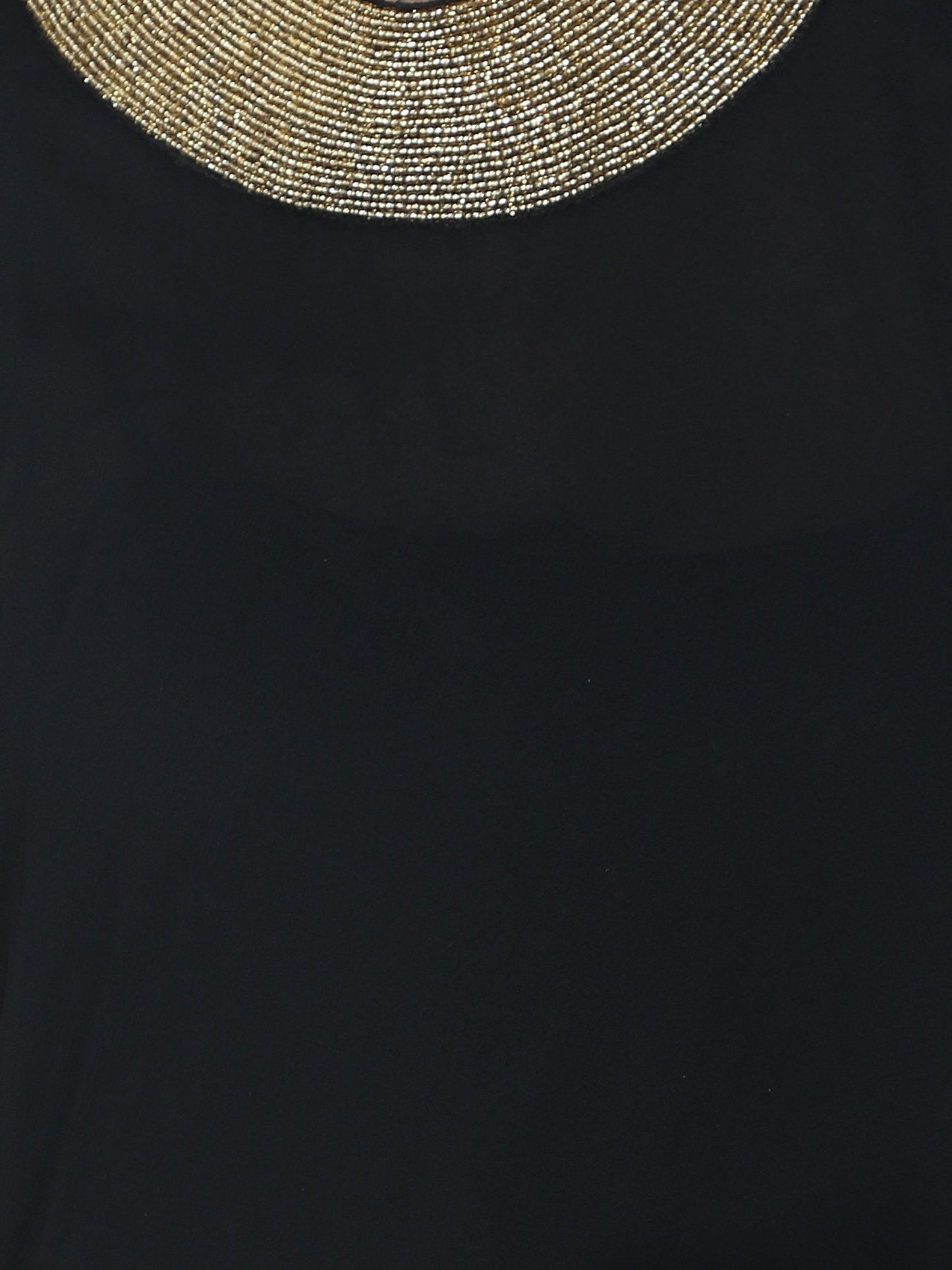 One Sleeve Black Dress