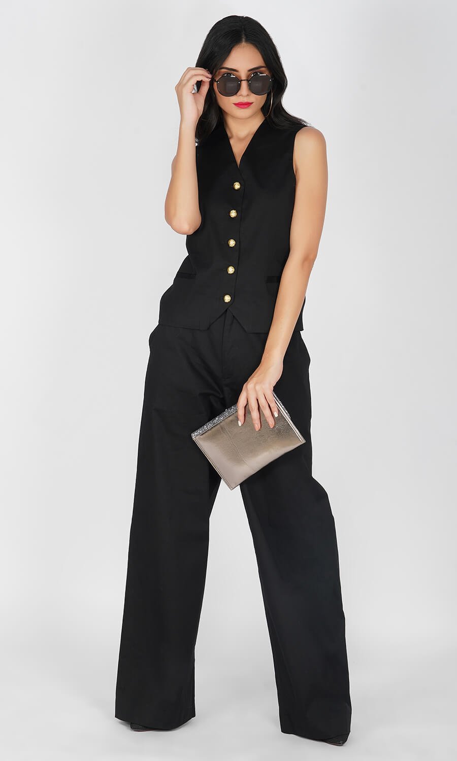Kovet Black Formal Pant