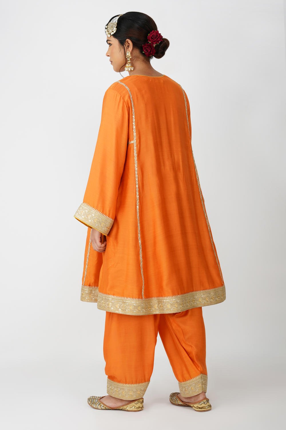 Saffron Royal Heritage Suit Set
