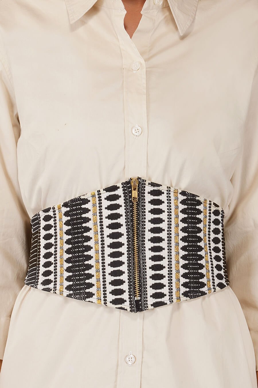 Corset Shirt Dress