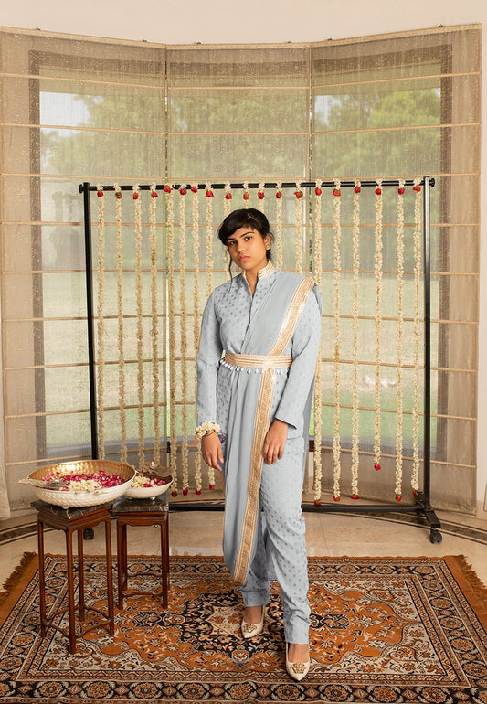 Kovet Banarsi Buti Blazer Set
