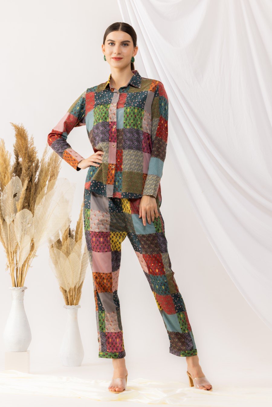 Bohemian Digital Printed  Co-Ord Set