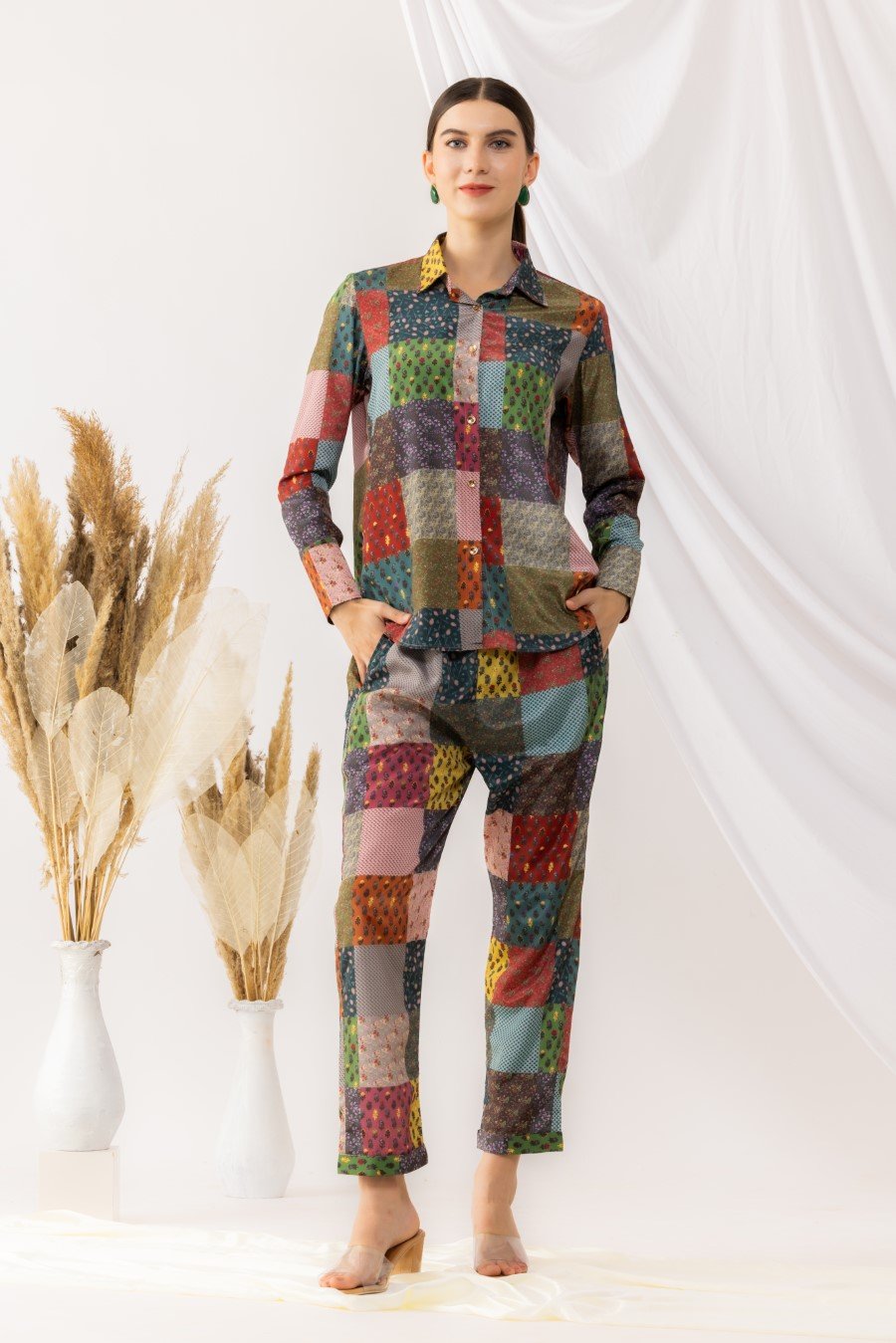 Bohemian Digital Printed  Co-Ord Set