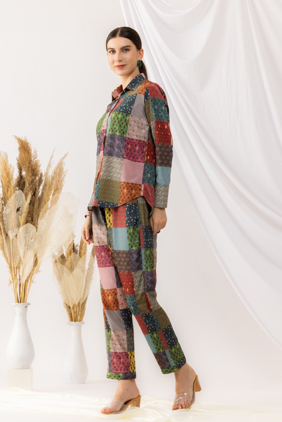 Bohemian Digital Printed  Co-Ord Set