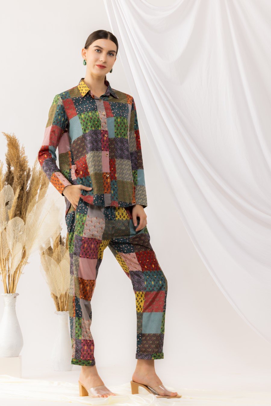 Bohemian Digital Printed  Co-Ord Set