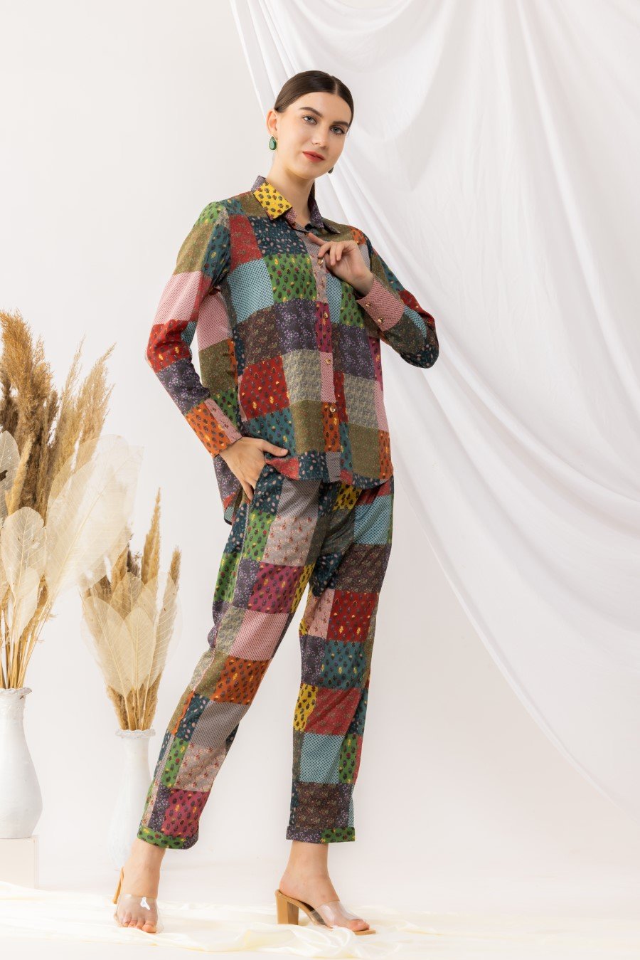 Bohemian Digital Printed  Co-Ord Set