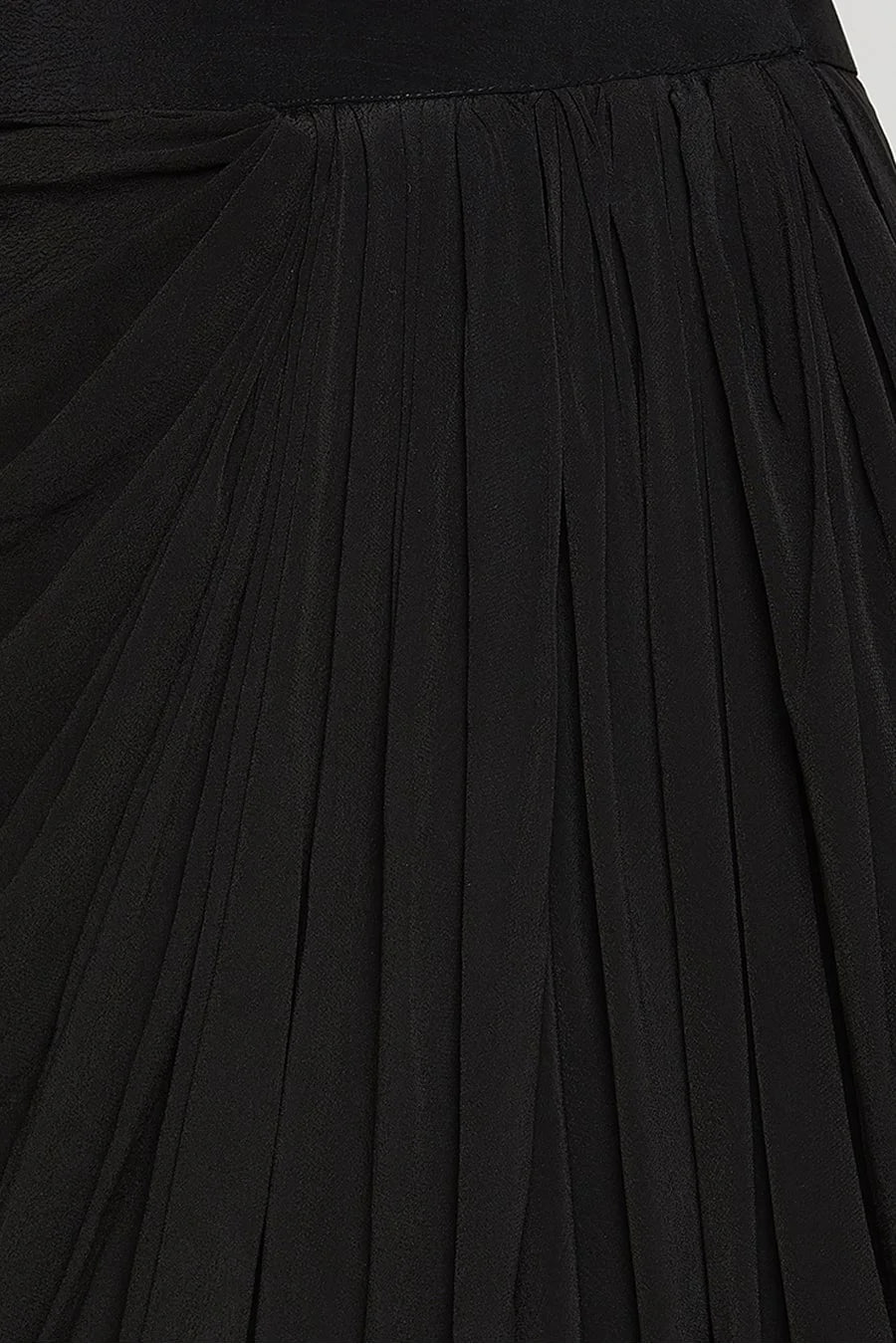 Black Shrug with Dhoti