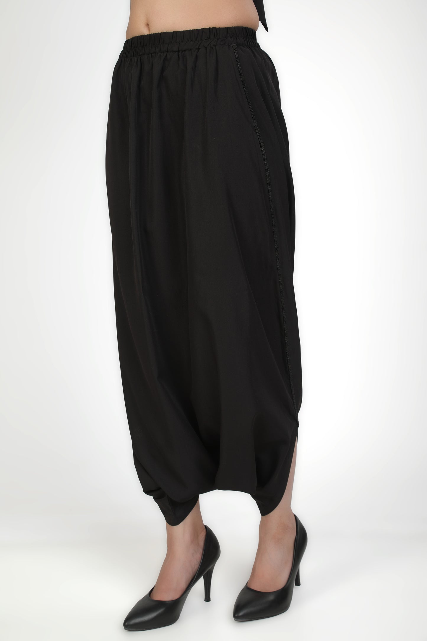 Bralette Shrug Parachute Pant Set