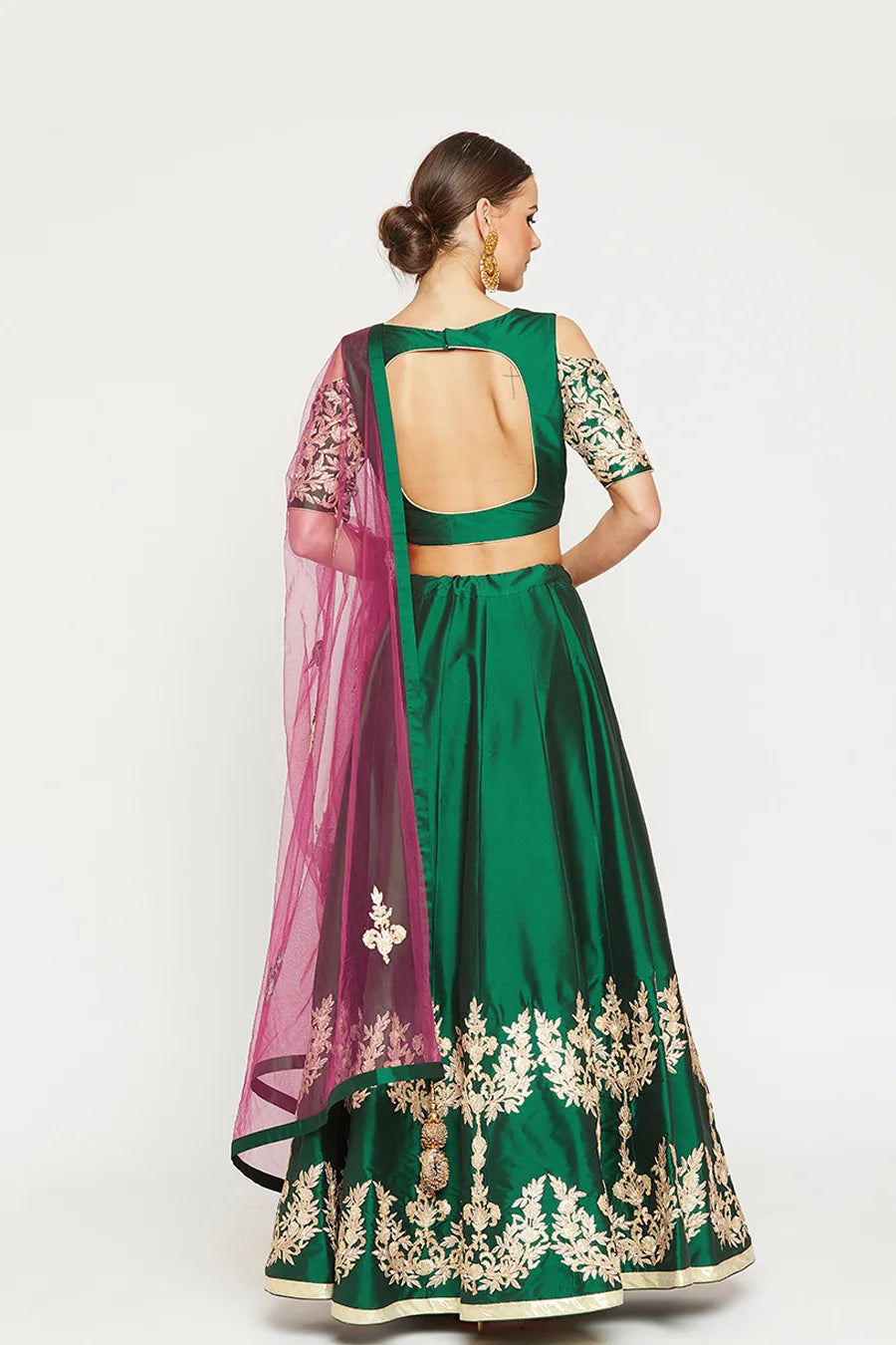 Green Lehenga