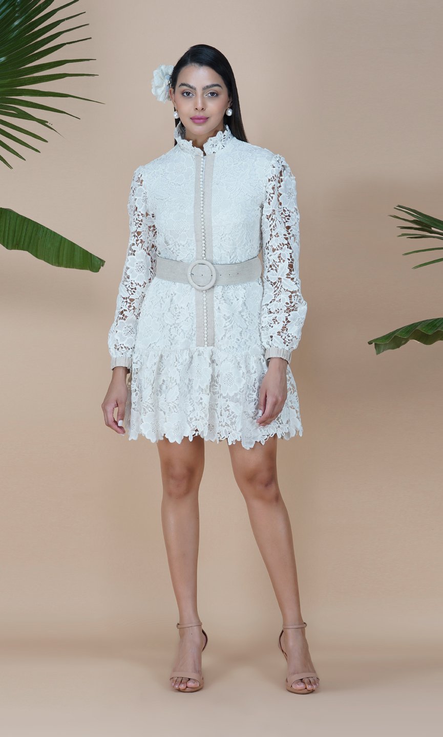 Flowncy Ruffle Dress