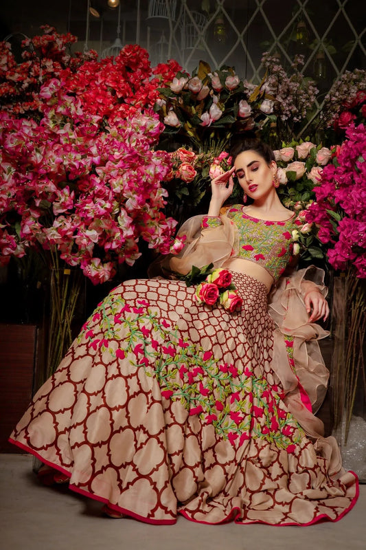 Floral Lehenga