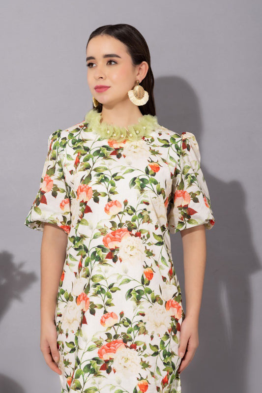 Floral Printed Dress