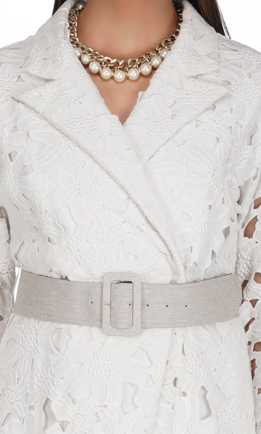 Lacey Daisy Trench Dress