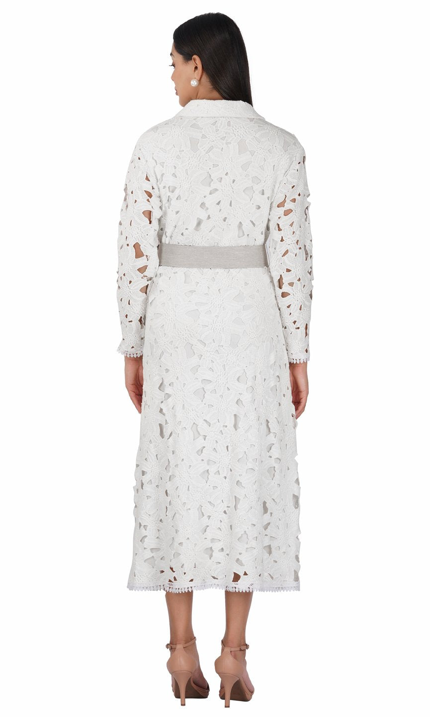 Lacey Daisy Trench Dress