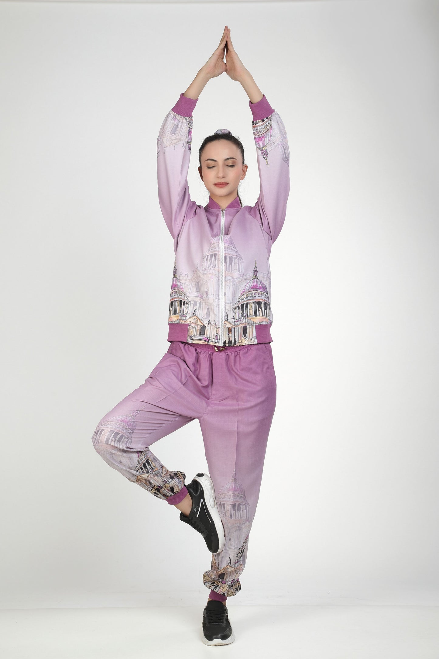 Lilac Duomo Jogger Set