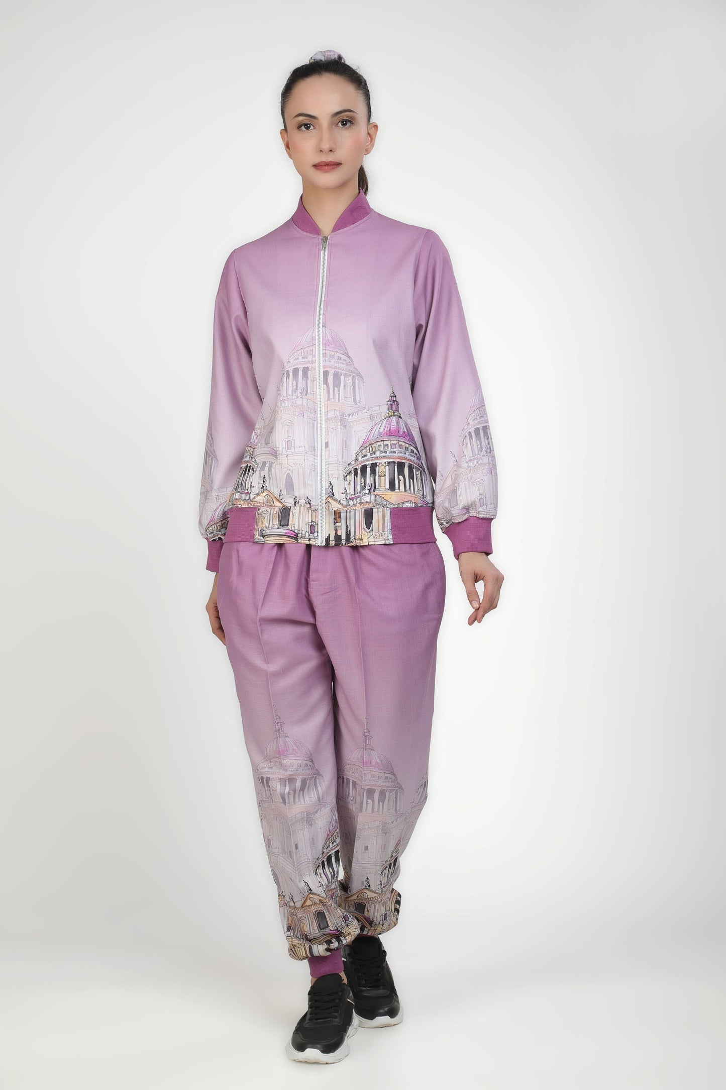 Lilac Duomo Jogger Set
