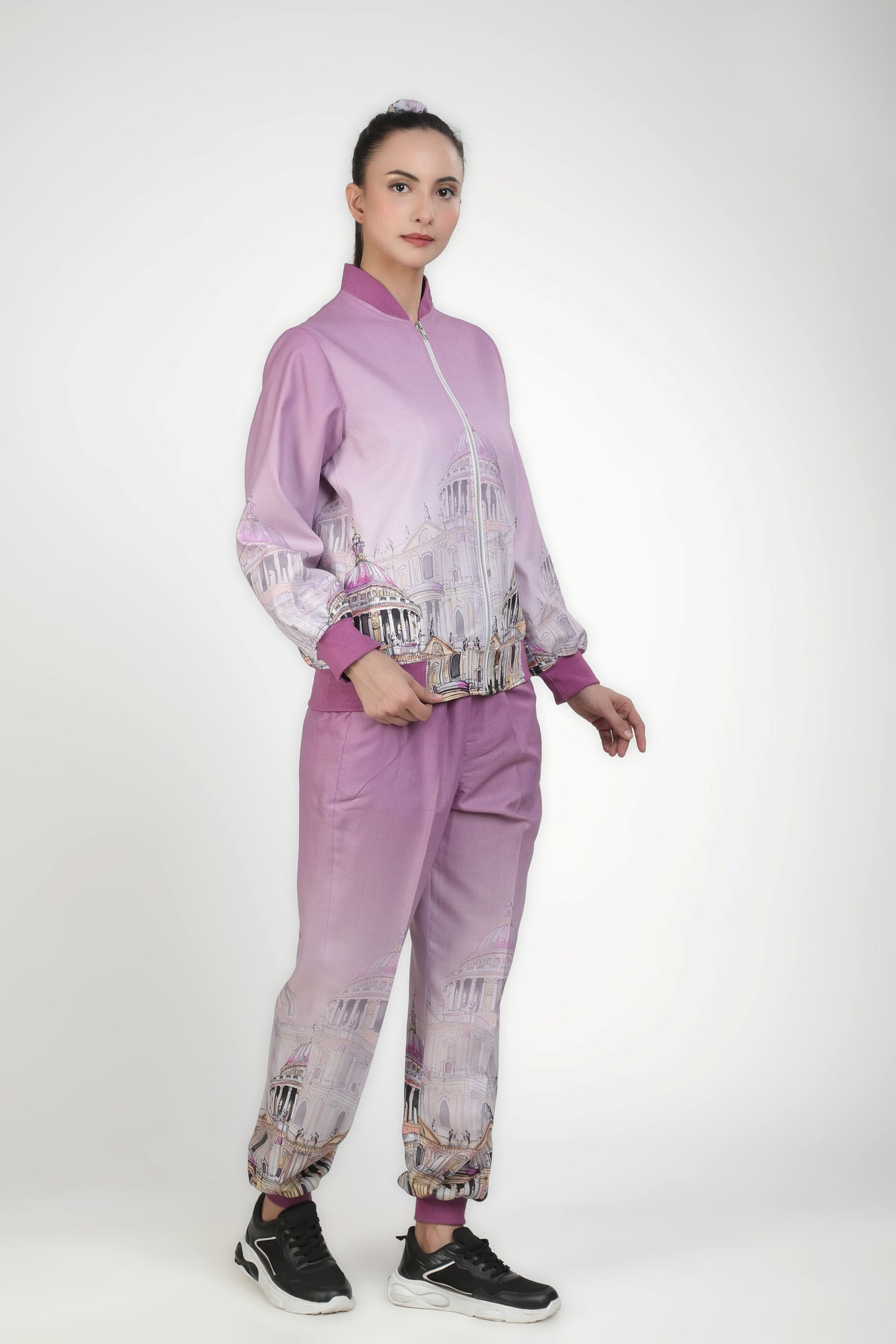 Lilac Duomo Jogger Set