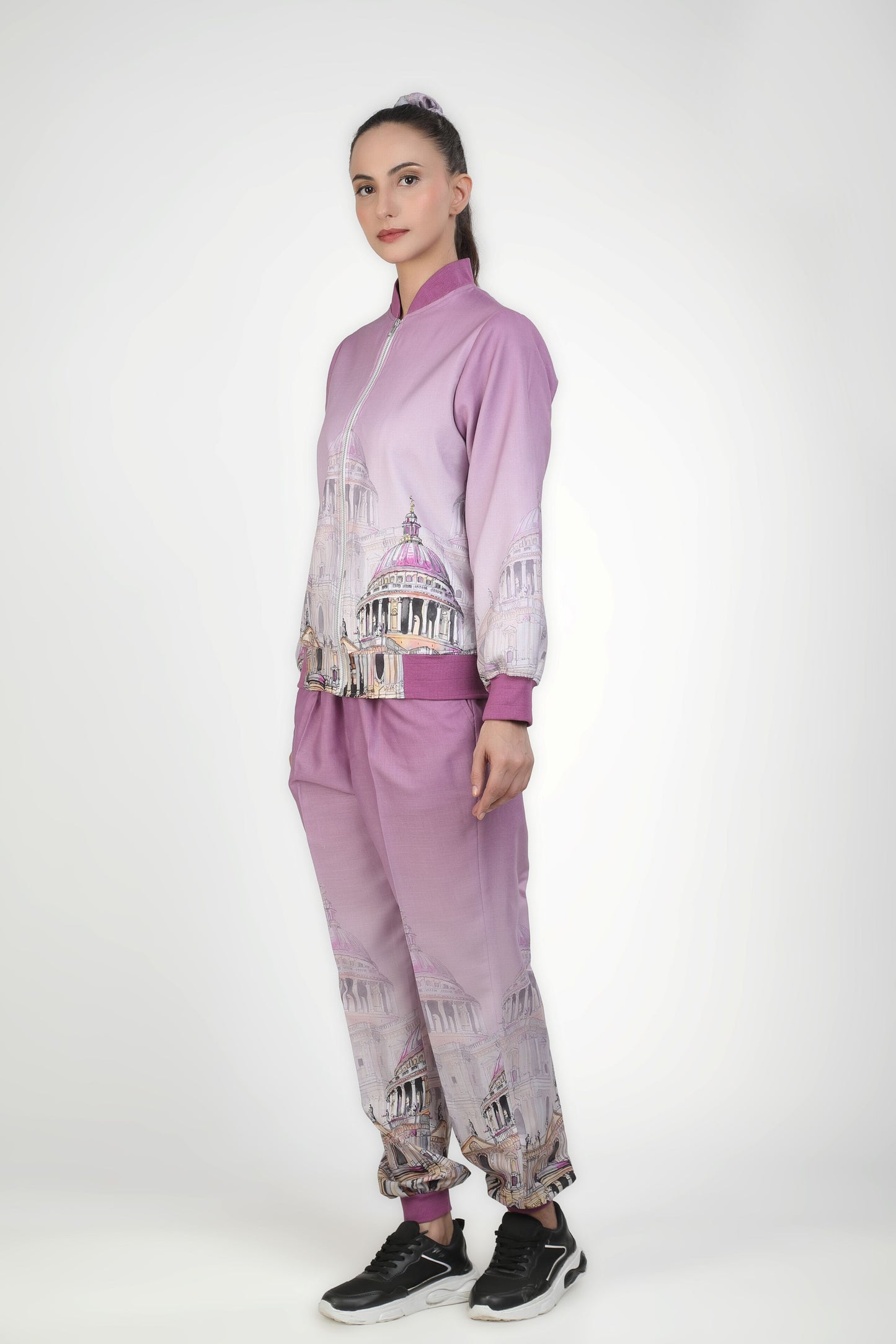 Lilac Duomo Jogger Set