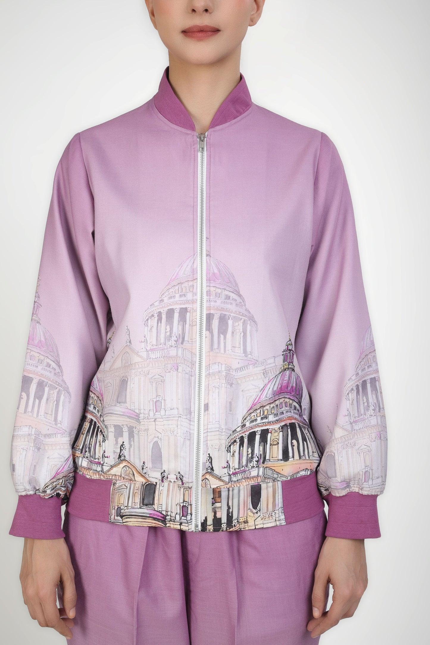 Lilac Duomo Jogger Set