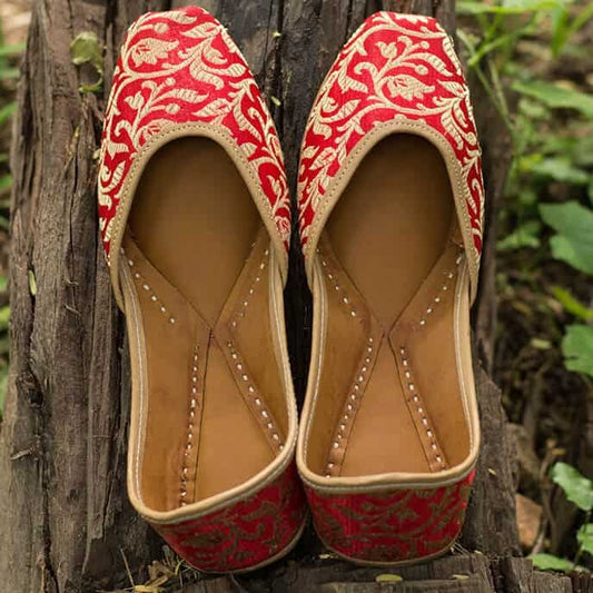 PADUKII 07 Hand Crafted Pure Leather Mojri