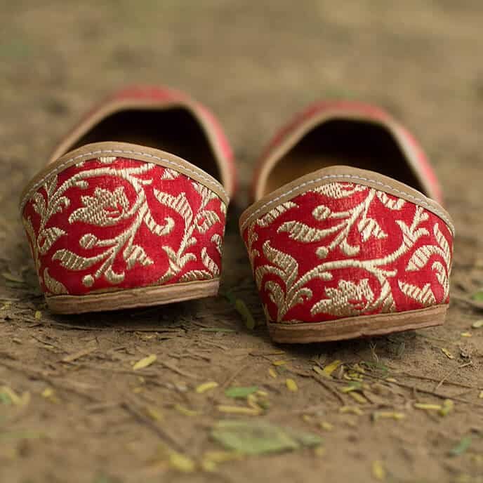 PADUKII 07 Hand Crafted Pure Leather Mojri