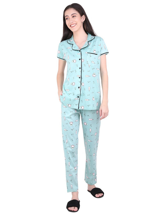 Ice-Cream Pajama Night Suit Set