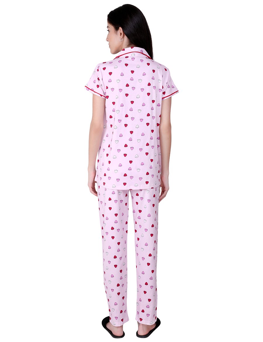 Strawberry Pajama Night Suit Set