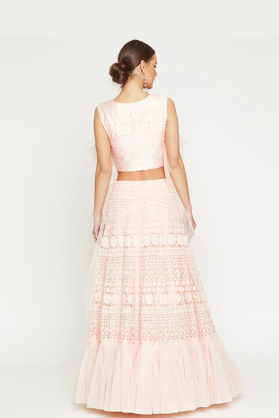 Peach Lehenga