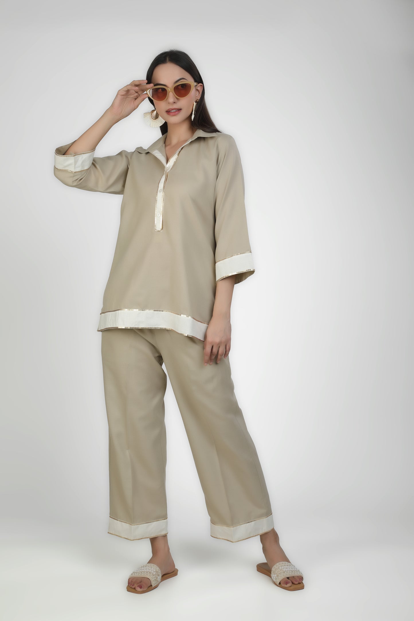 Mouse & Metal Mesh Co-ord
