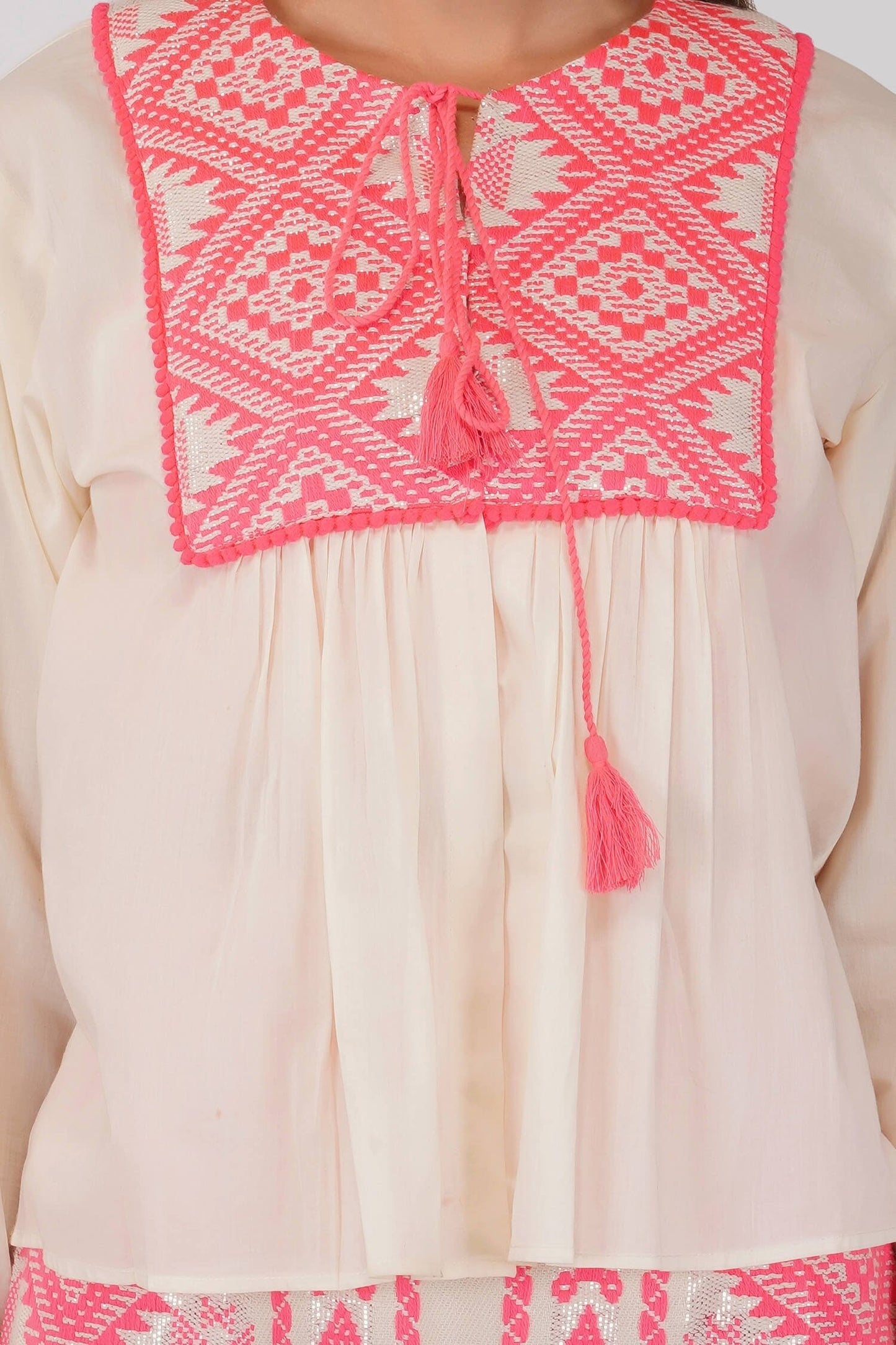 Neon Boho Top