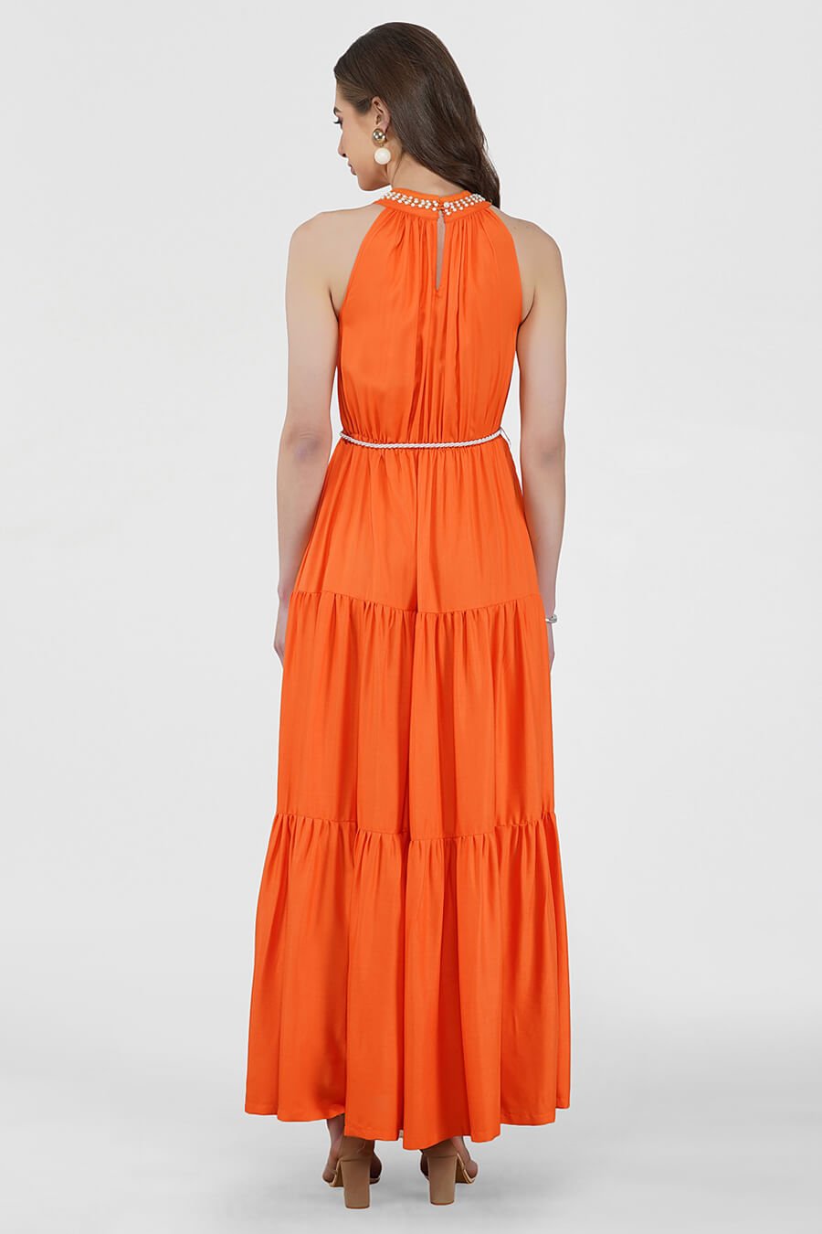 Pearl Band Layered Dress