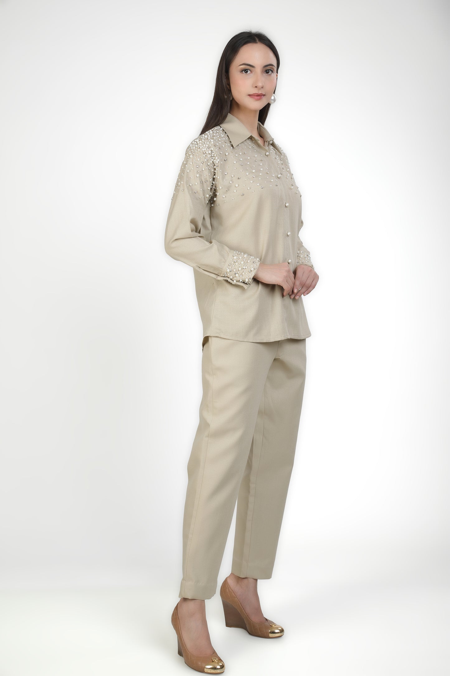 Pearl Cascade Co-ord Set