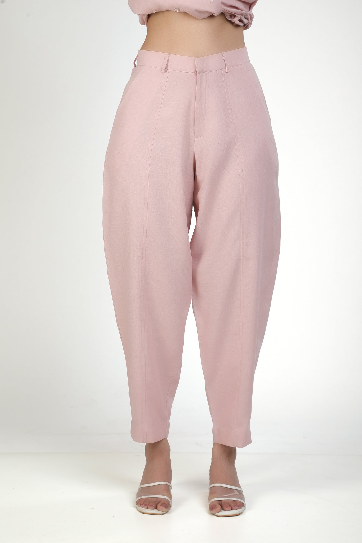 Powder Pink Tie-Waist Set