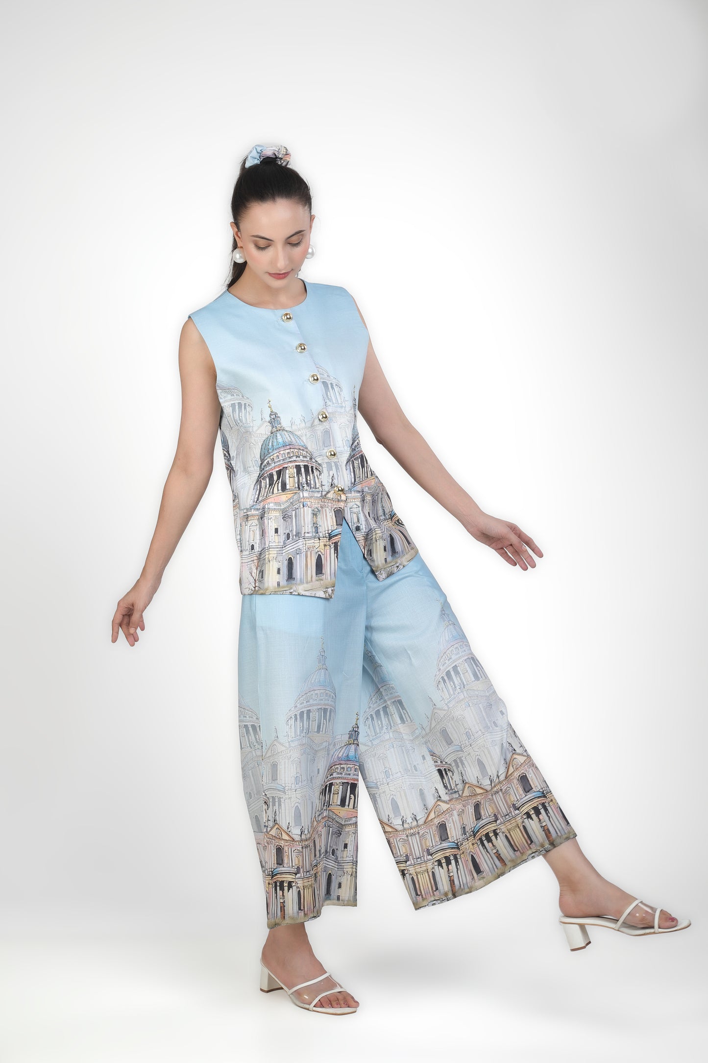 Renaissance Reverie Vest Culottes