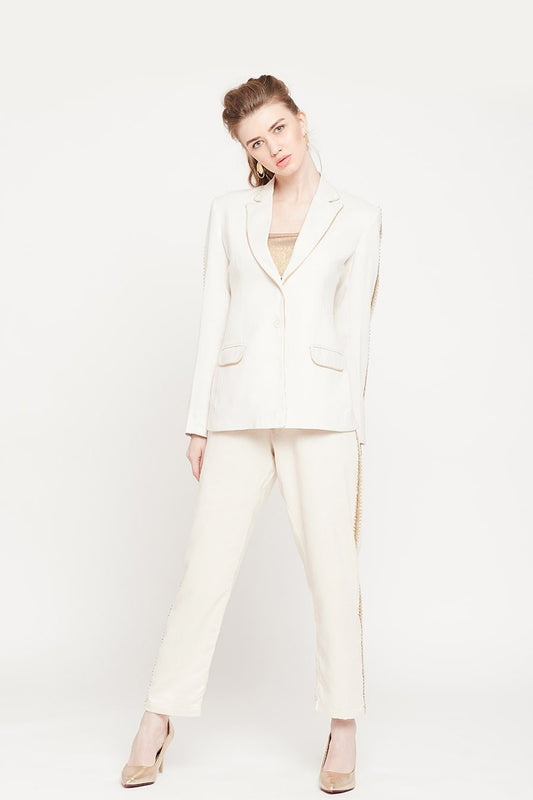 Sassy Ivory Blazer