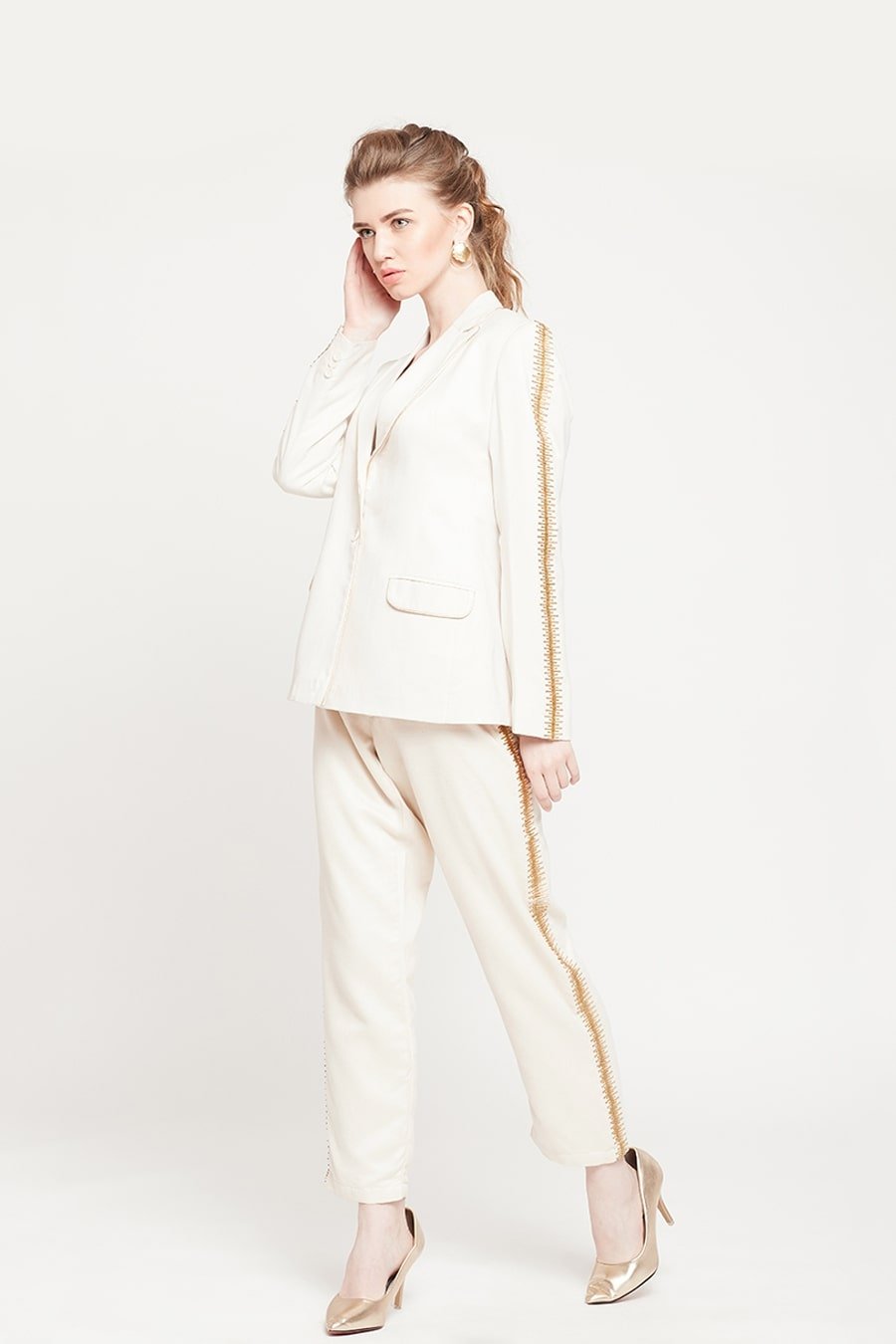 Sassy Ivory Blazer