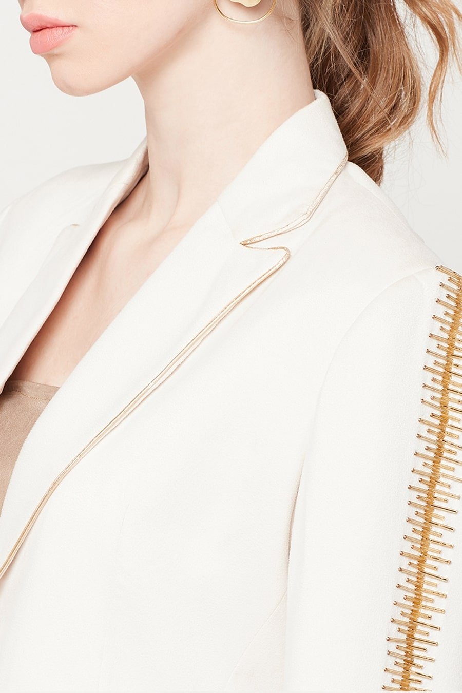 Sassy Ivory Blazer