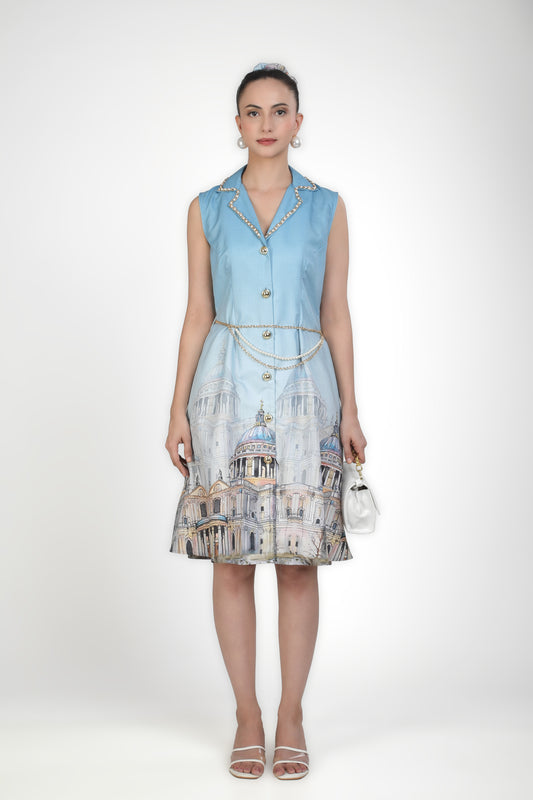 Serene Spire Sundress