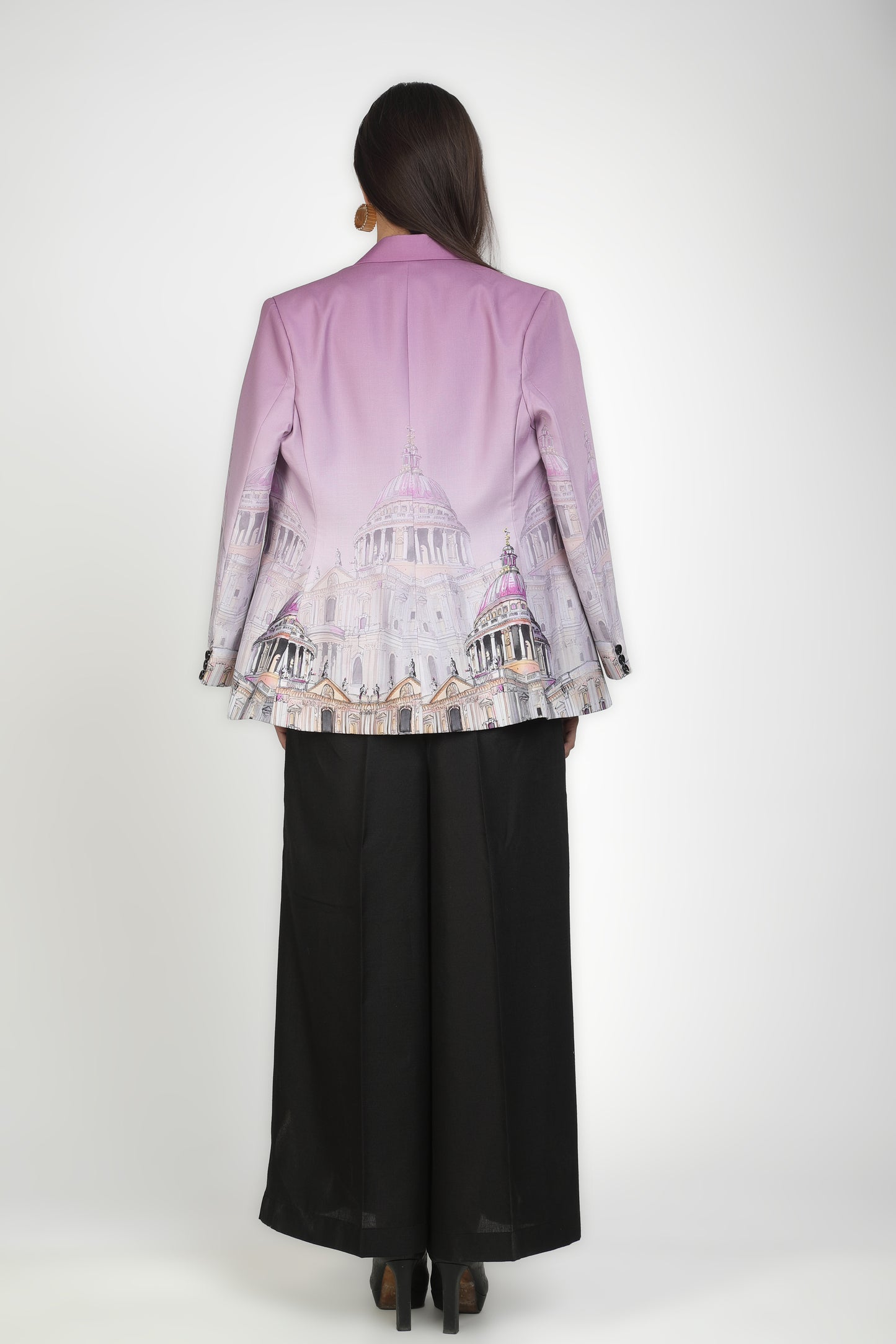 Skyline Serenade Blazer Culottes