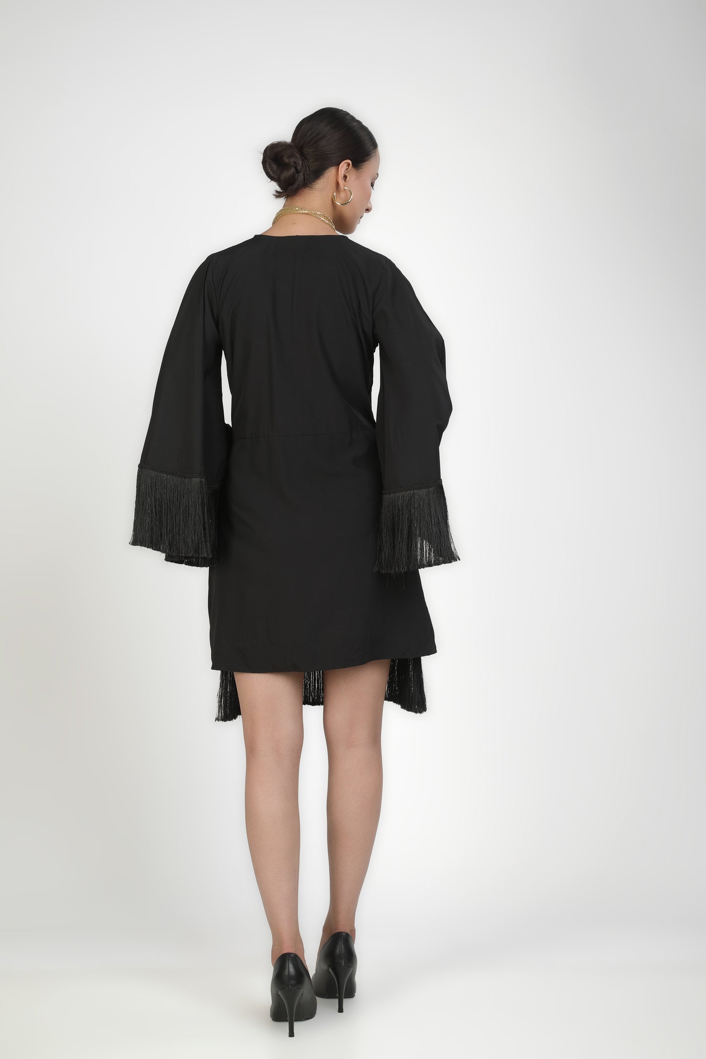 Twilight Fringe Criss Cross Dress