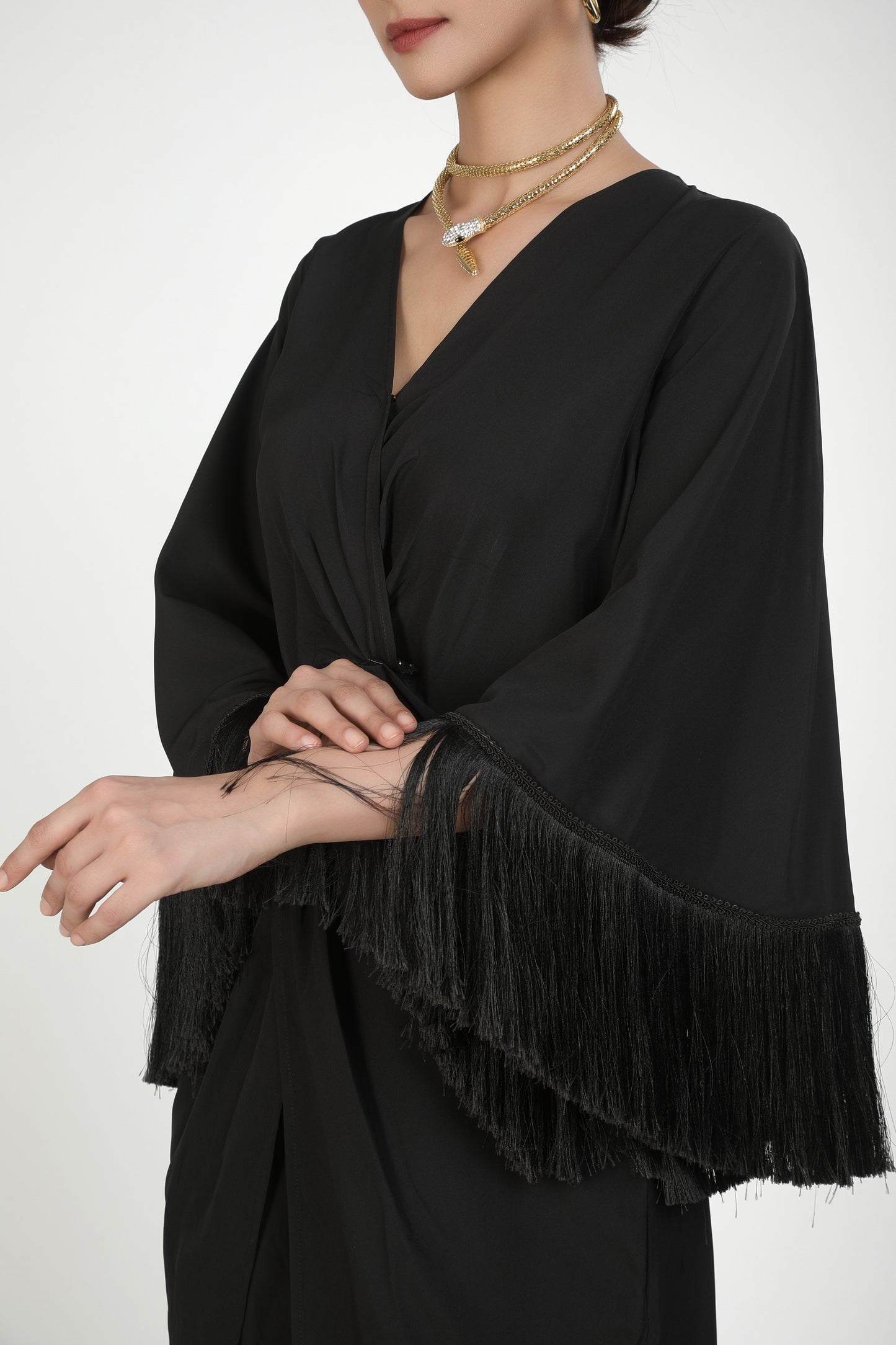 Twilight Fringe Criss Cross Dress