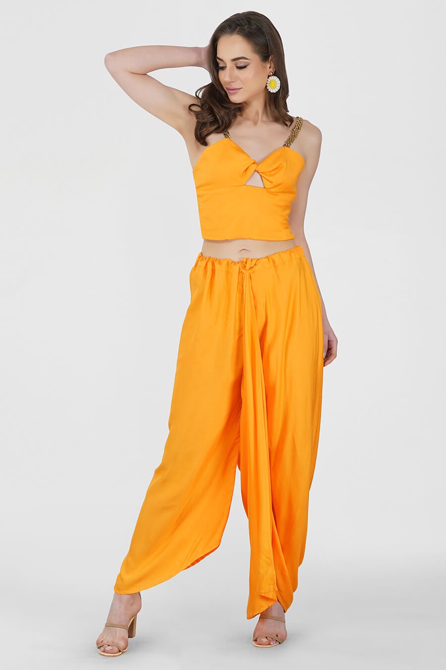 Twist Bodice Crop Top