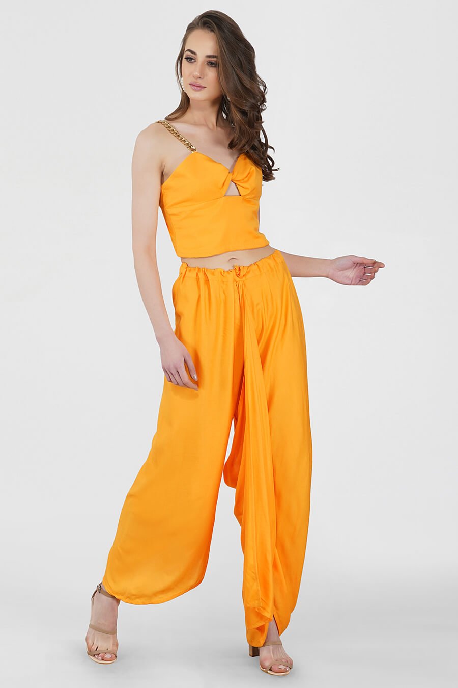 Twist Bodice Crop Top