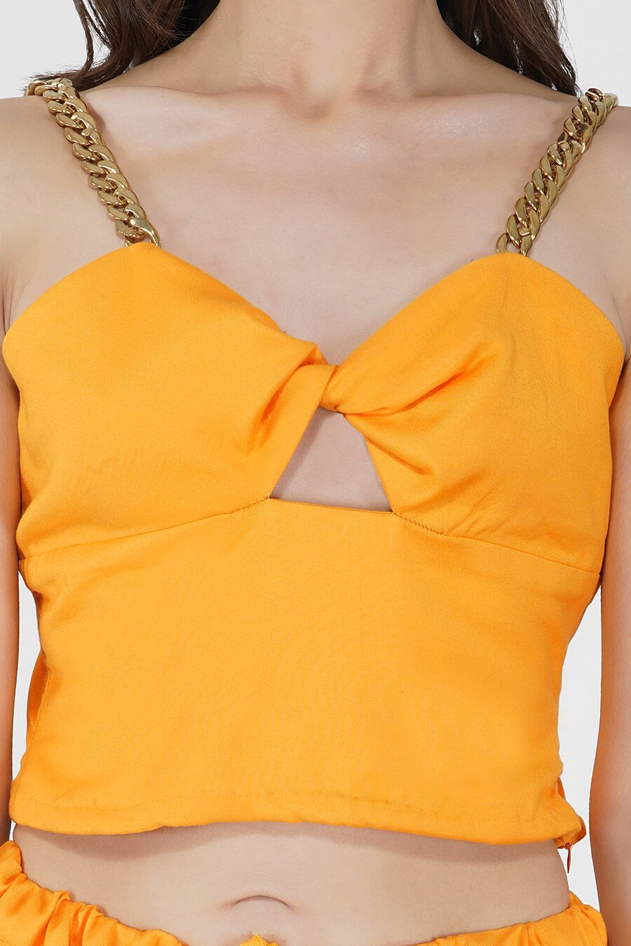 Twist Bodice Crop Top